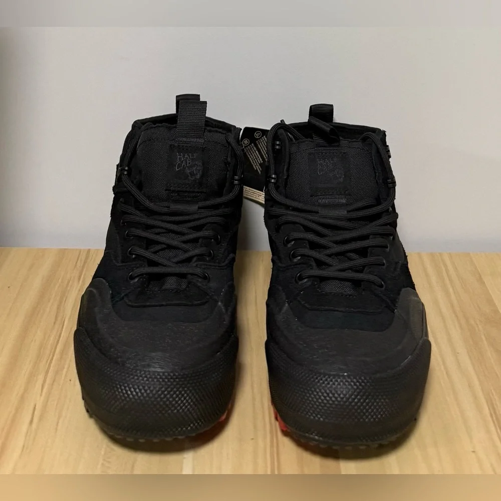 Vans Half Cab‎ Gore-Tex MTE  Black Waterproof Mens Size 7.5 Womens Size 9